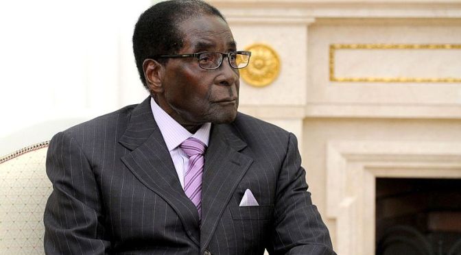 Robert Mugabe, 92, ställer upp i Zimbabwes presidentval 2018